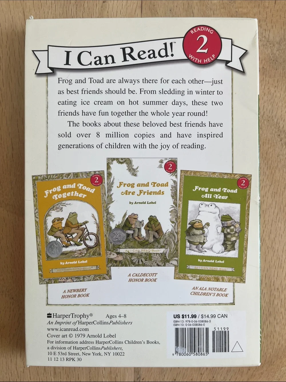 I Can Read Frog and Toad Collection